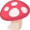 Mushroom emoji on Facebook
